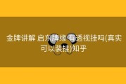  金牌讲解 启东牌缘 有透视挂吗(真实可以装挂)知乎