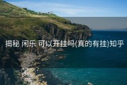  揭秘 闲乐 可以开挂吗(真的有挂)知乎