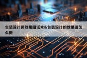 包装设计师效果图话术&amp;包装设计的效果图怎么做