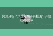 实测分析“风风跑胡子有挂没”开挂教程-知乎