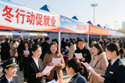 1月12日烟台黄渤海新区举办电子信息暨技能人才招聘会