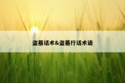 盗墓话术&amp;盗墓行话术语