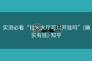 实测必看“拉米大厅可以开挂吗”(确实有挂)-知乎