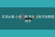  实测必看 小闲川南 有挂没有开挂教程-知乎