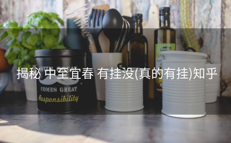  揭秘 中至宜春 有挂没(真的有挂)知乎