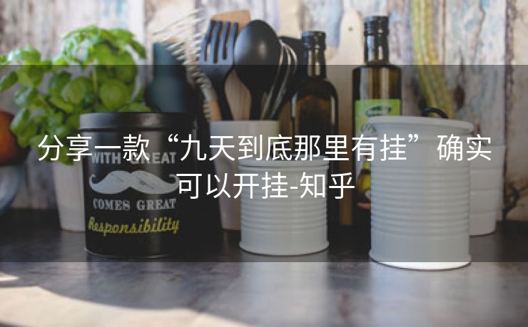 分享一款“九天到底那里有挂”确实可以开挂-知乎 分享一款“九天到底那里有挂”确实可以开挂-知乎