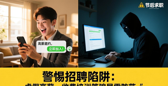 节后求职骗局_招聘_刷单返利诈骗防范