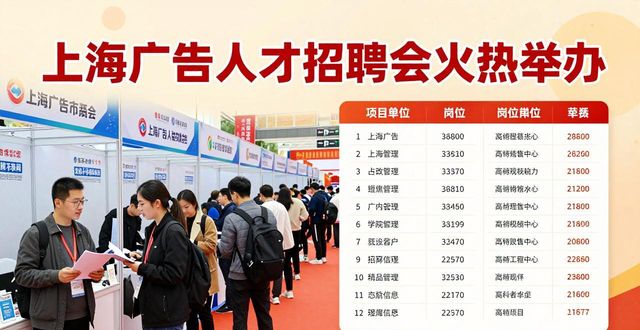 招聘会_2026上海市广告人才专场招聘会_上海广告业数字化转型政策