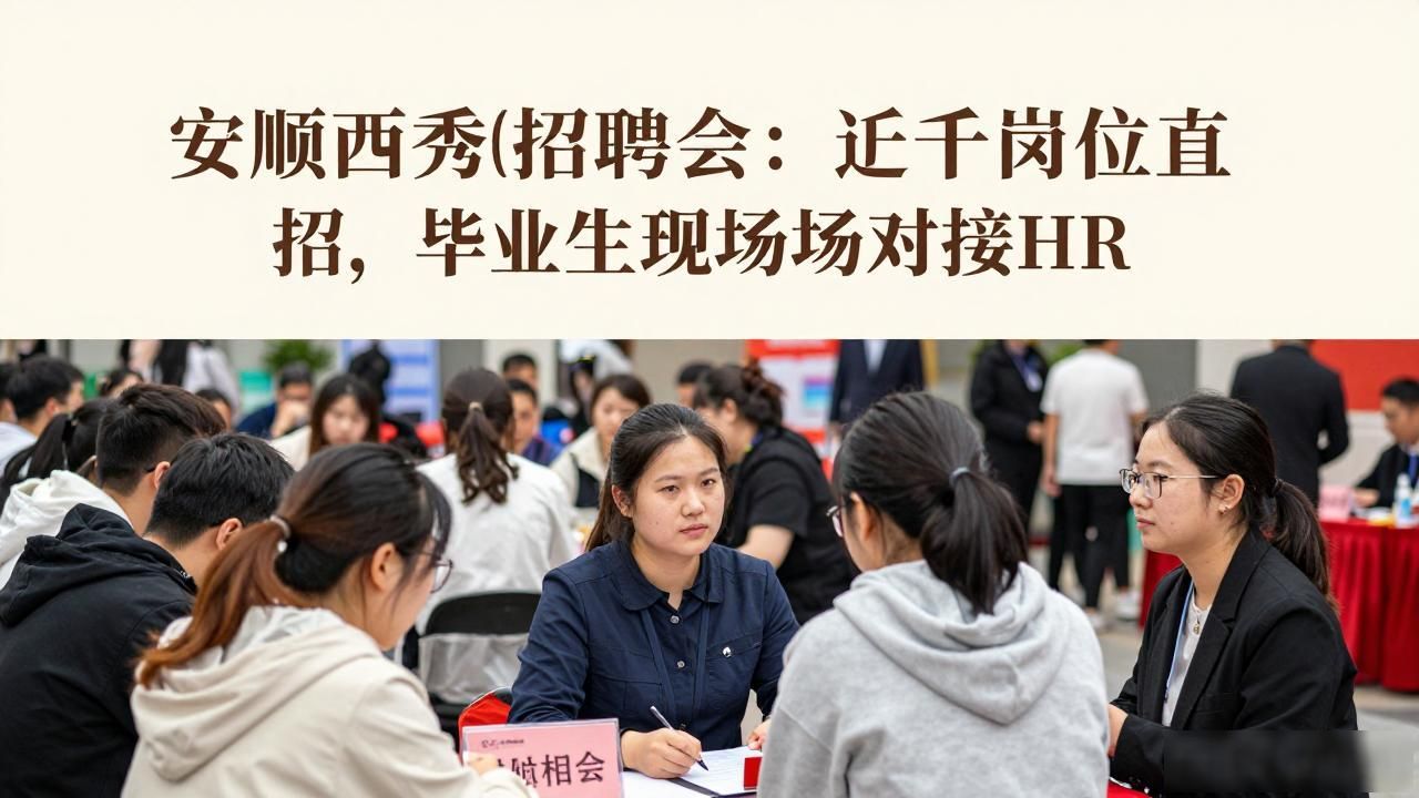 招聘会_贵州省安顺市高校毕业生专场招聘会_西秀区人力资源和社会保障局招聘会