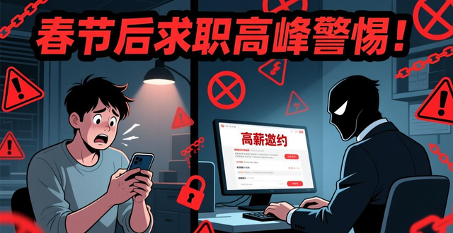 招聘_节后求职骗局_刷单返利诈骗防范