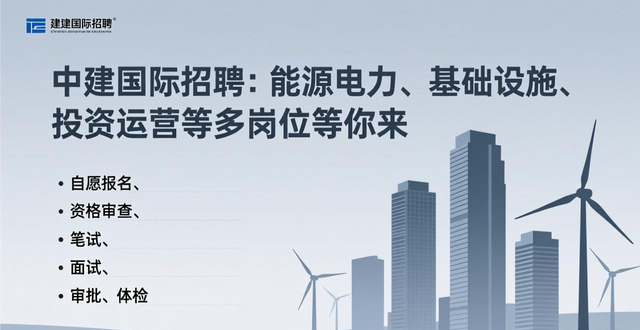 能源电力项目_招聘_中建国际招聘