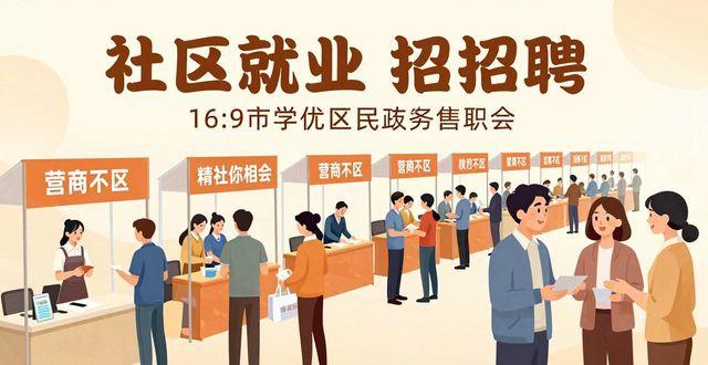 任家庄街西社区求职招聘会_敦煌路街道就业援助季专场招聘会_招聘会