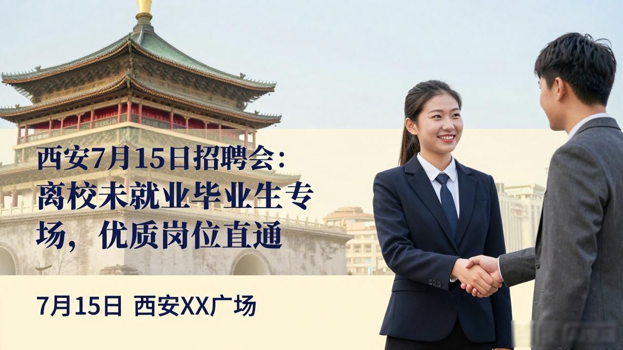 招聘会_2026届西安市离校未就业高校毕业生专场招聘会_AI赋能高校毕业生就业服务