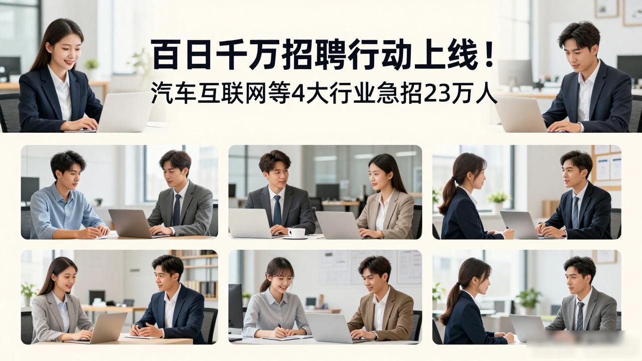 互联网行业专场招聘_招聘_汽车行业专场招聘