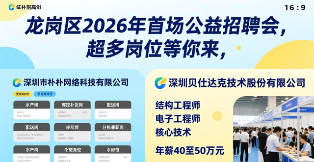 招聘会_南粤春暖首场招聘会岗位信息_龙岗区春风行动公益招聘会