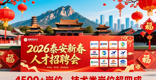 招聘会_2026泰安新春人才招聘会_泰安高新区春风行动就业援助季招聘活动