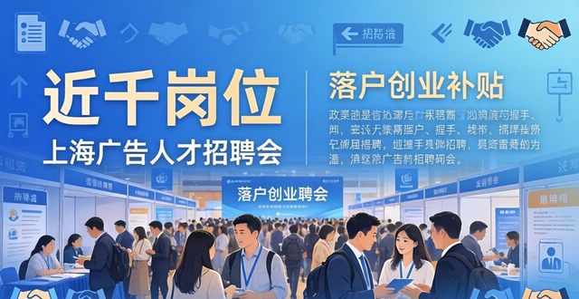 招聘会_2026上海市广告人才专场招聘会_上海广告业数字化转型政策