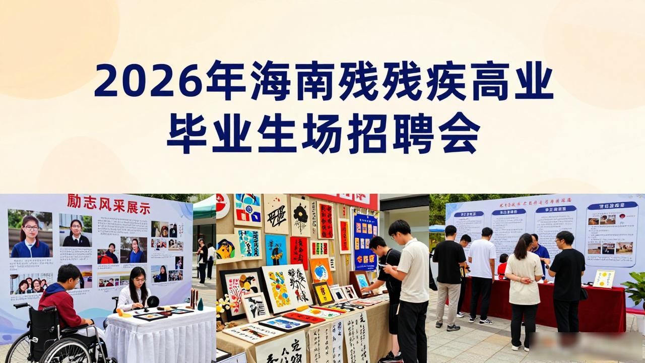 招聘会_自贸港残疾人就业服务_海南高校残疾人毕业生招聘会