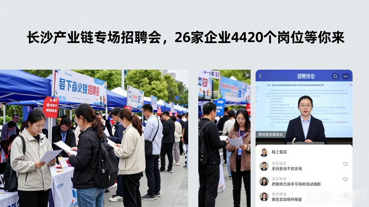 工程机械智能装备招聘_长沙产业链招聘会_招聘会