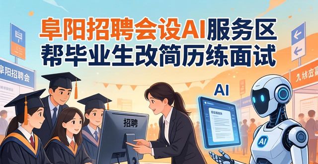 招聘会_AI赋能就业体验区_阜阳市2026年招才引智高校行招聘会