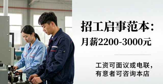 招工启事范本_精选招工启事模板_招工
