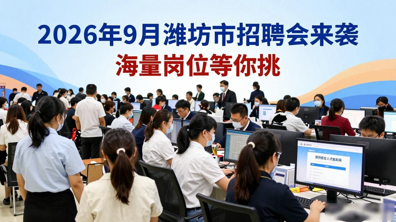2026年9月潍坊市招聘活动_潍坊市现场招聘会报名_招聘会