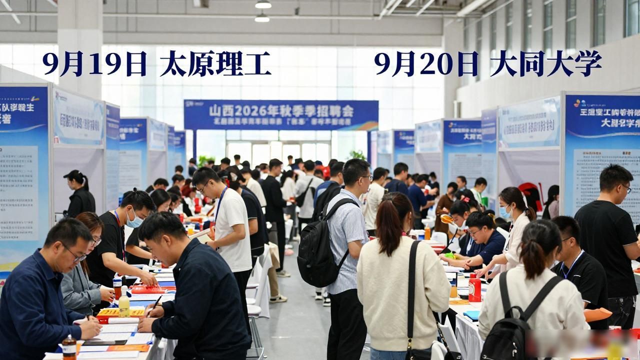 太原理工大学招聘会_2026年全国城市联合招聘高校毕业生秋季专场山西站_招聘会