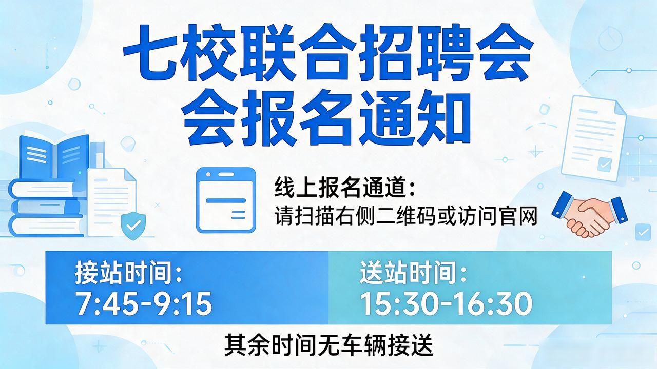 招聘会_七校联合招聘会PC端报名网址_手机端报名方式