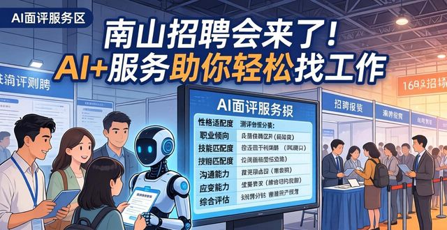 南山区招聘会_AI+就业服务_招聘会