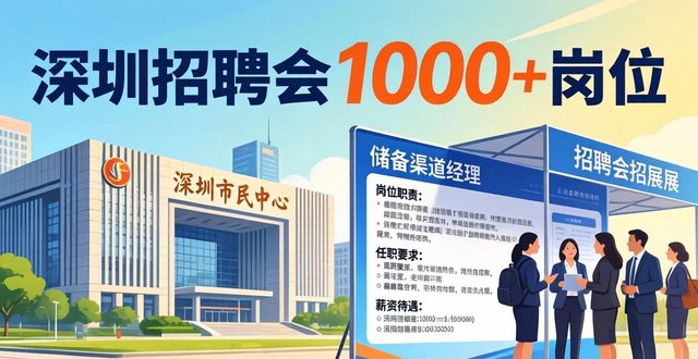深圳招聘会_福田批发零售专场招聘会_招聘会