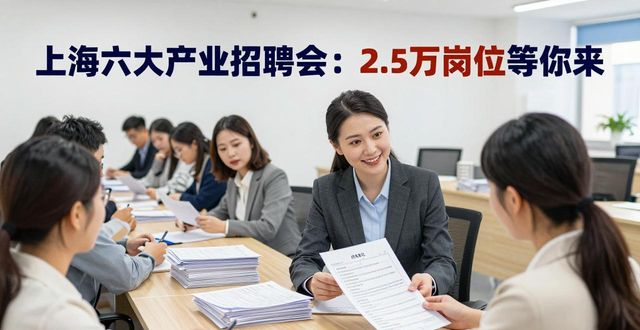 2026上海市人力资源服务对接会 新兴支柱产业高校毕业生专场招聘会 六大产业专区求职_招聘会