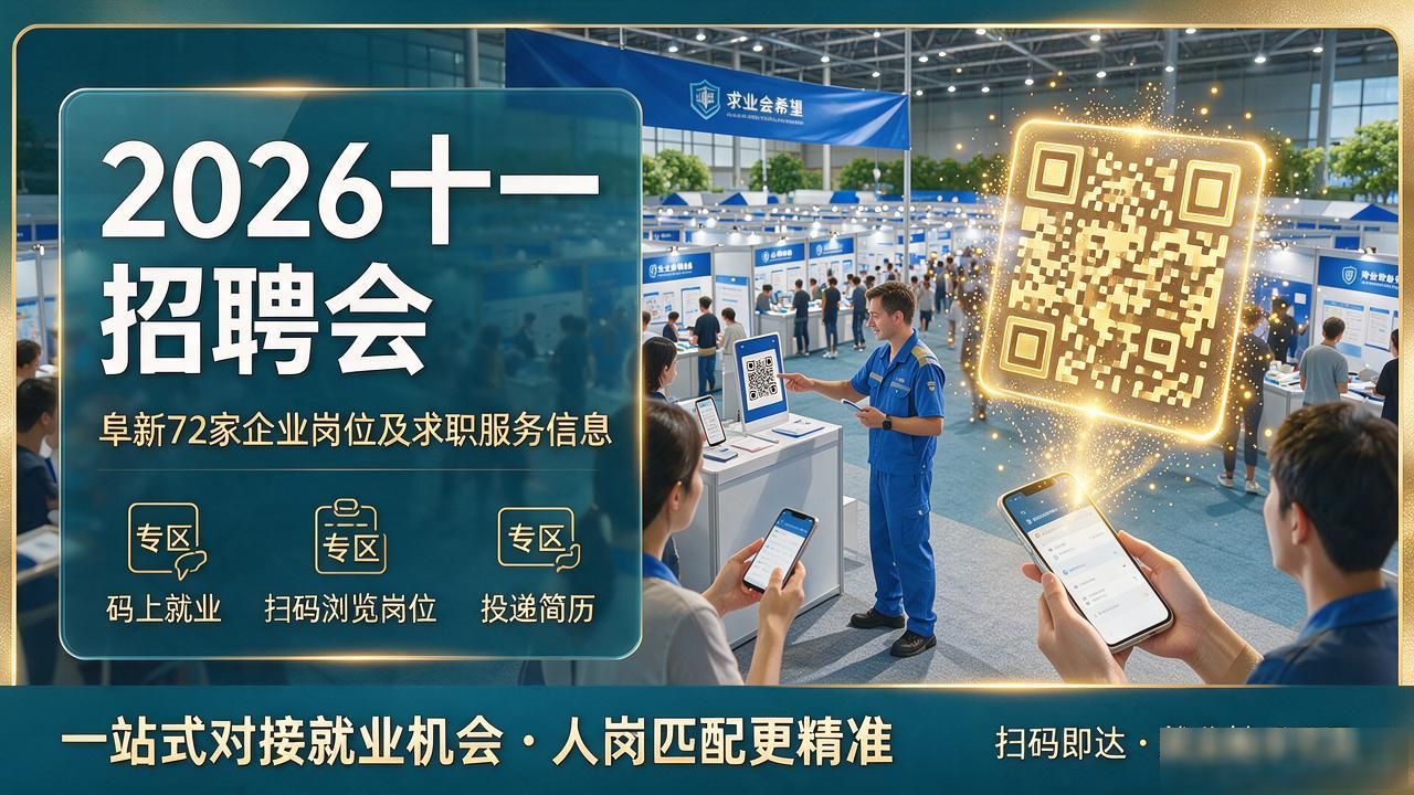 阜新金秋聚才招聘会_招聘会_阜新市人力资源市场就业服务