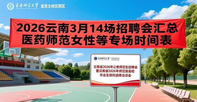 云南省女性求职专场招聘会_招聘会_云南省2026届高校毕业生春季系列招聘会