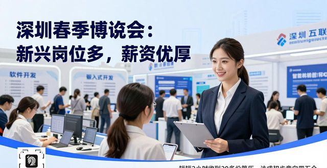 招聘会_深圳春季招聘 新兴产业岗位增长 深圳人才引进政策