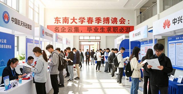 东南大学生涯体验周_招聘会_东南大学春季招聘会