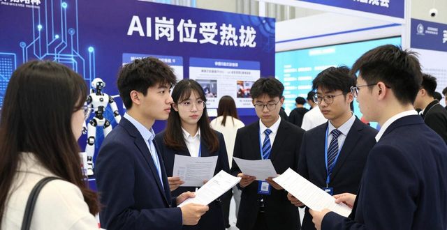 招聘会_AI招聘会 人才供需比 AI工具使用