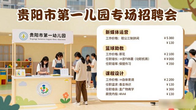 招聘会_贵州省幼儿师范类专场招聘会_幼儿师范类高校毕业生就业服务