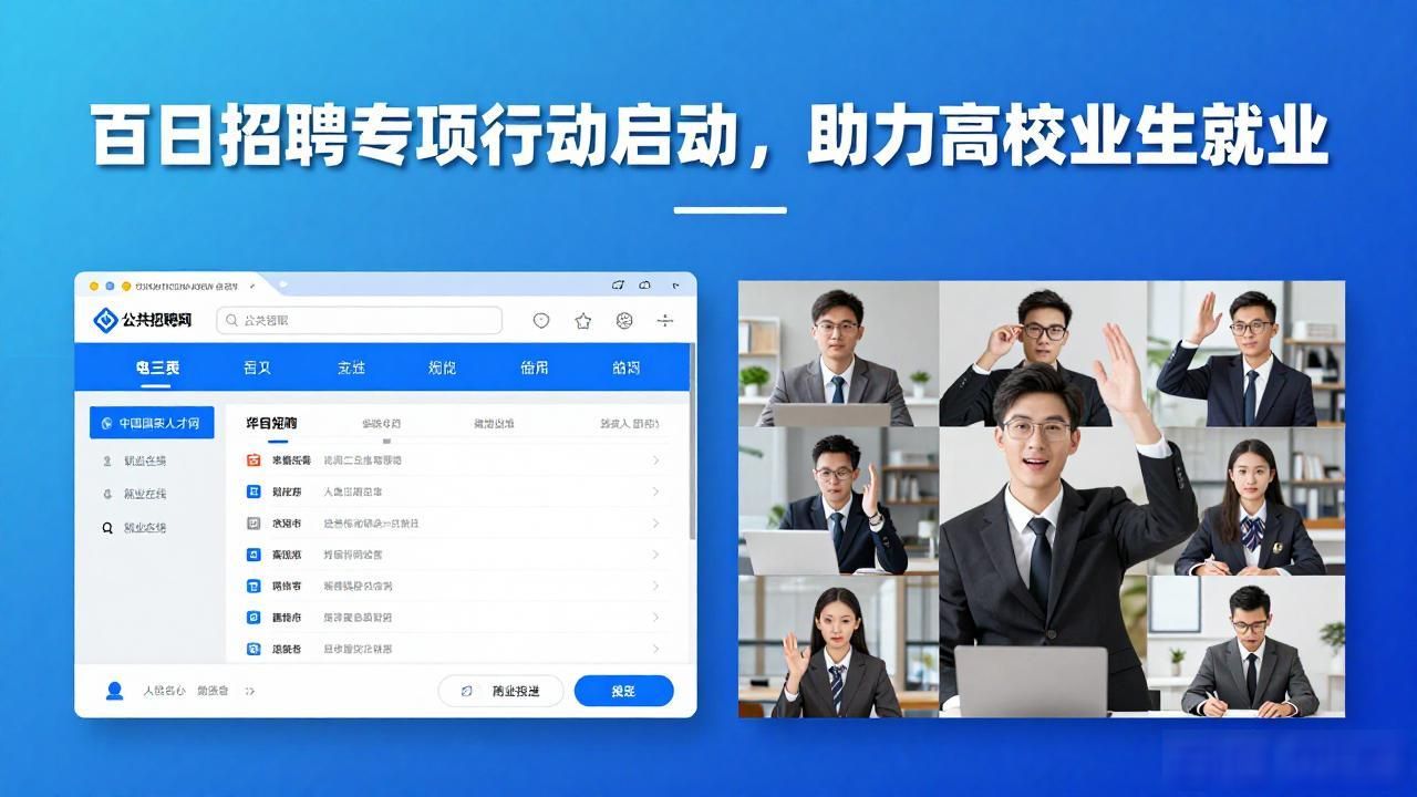 招聘_高校毕业生就业招聘活动_第七届“百日千万招聘专项行动”