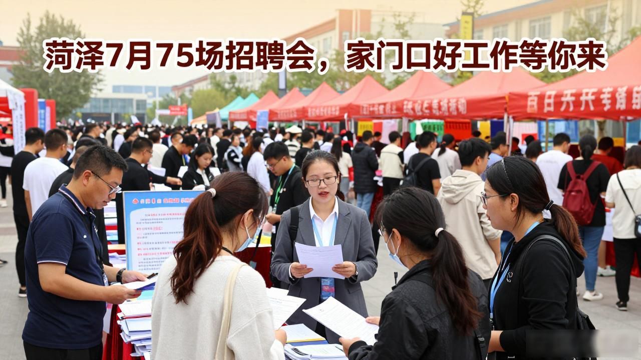 招聘会_菏泽市2026年招聘活动计划安排_菏泽市7月份招聘会信息