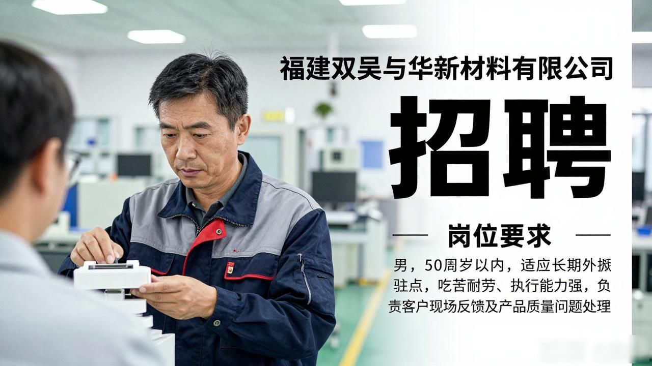 福建省双吴新材料有限公司招聘_福建华膜新材料有限公司招聘_招聘信息