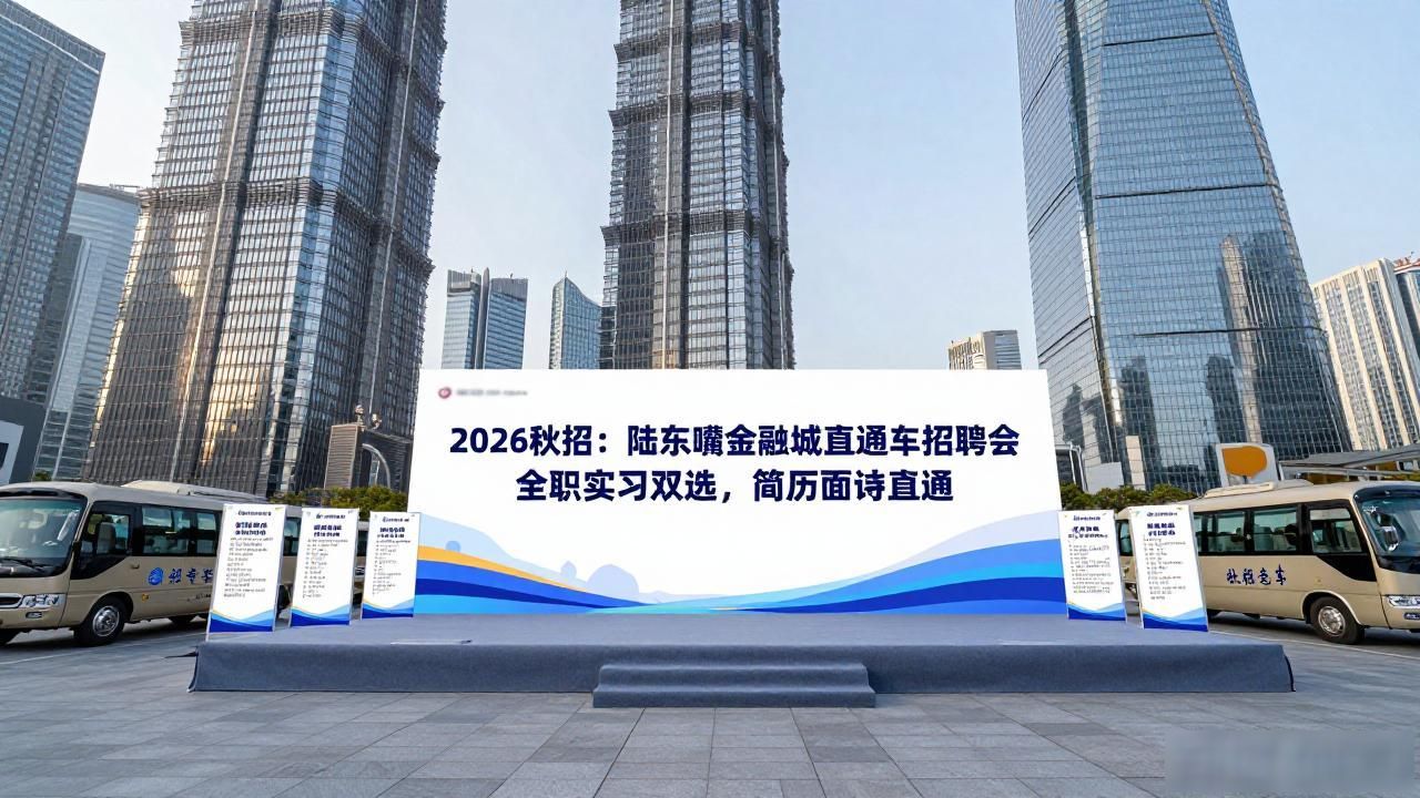 陆家嘴金融城应届生双选会_陆家嘴金融城名校直通车招聘会_招聘会