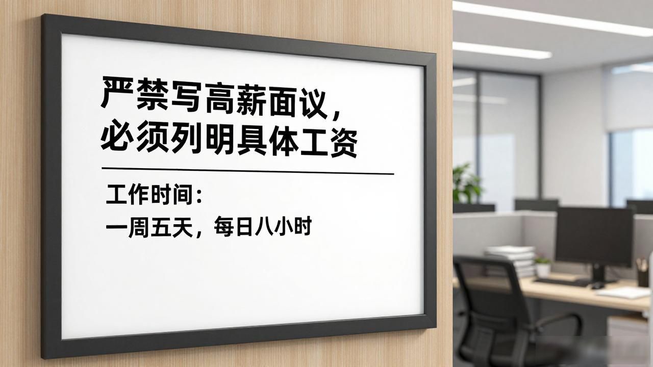 招聘信息发布参考文本_工资支付标准规范_招聘信息
