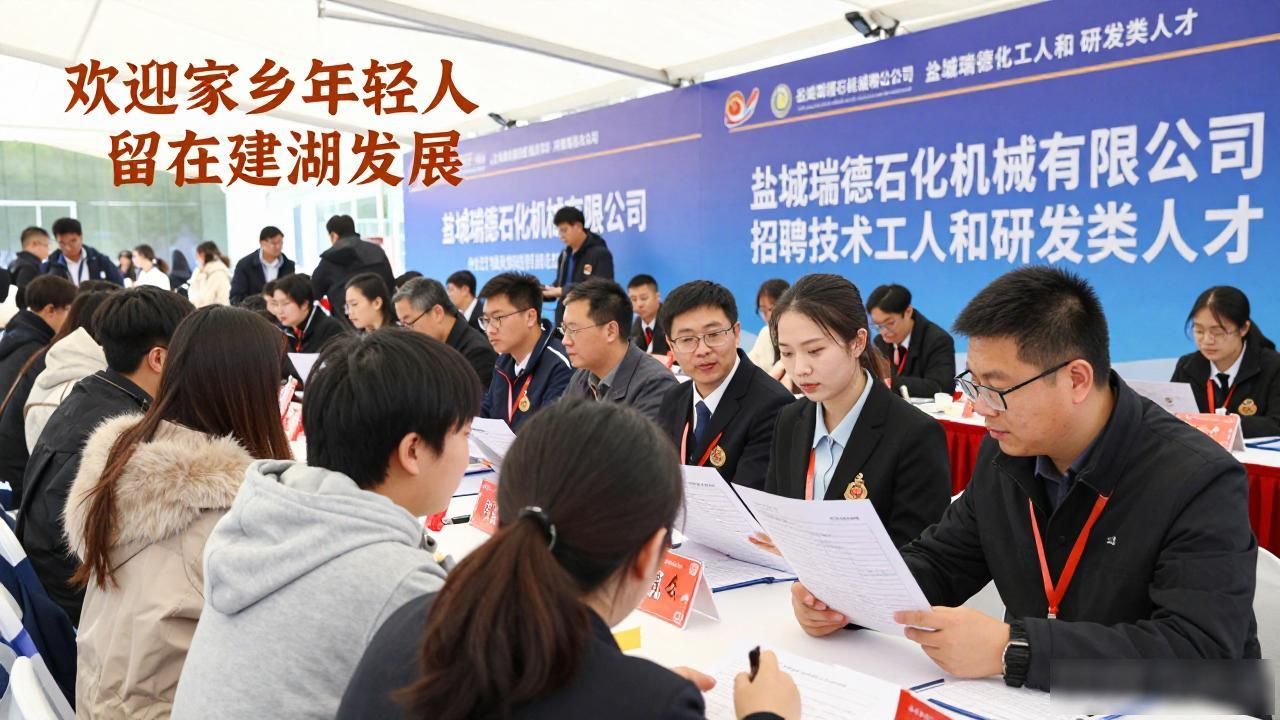 才聚水乡乐业建湖招聘会_招聘会_建湖返乡就业招聘会