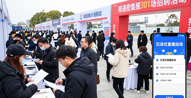 南通301场招聘活动_招聘会_返乡人才就业指导