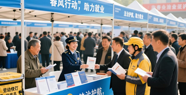 劳动合同签订法律服务_招聘会_招聘会普法宣传