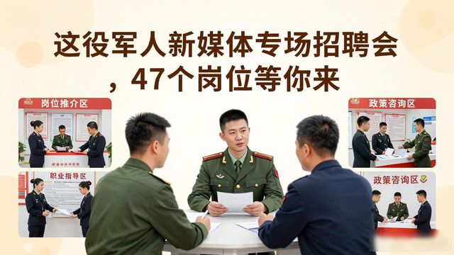 新媒体专场招聘会_招聘会_退役军人就业直通车