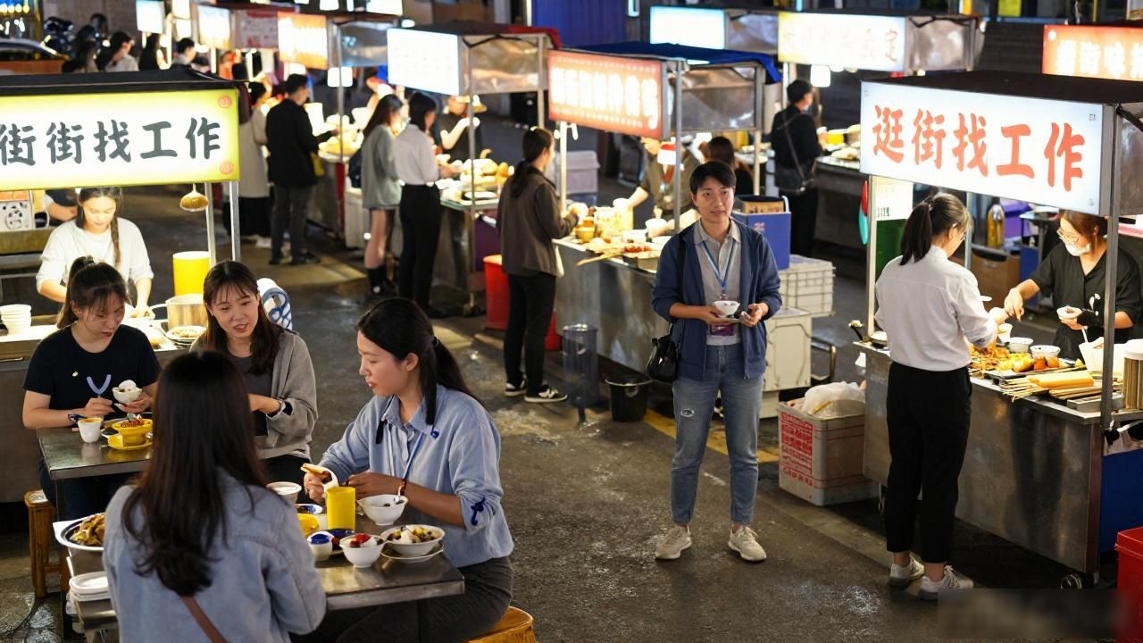 永州百日千万招聘专项行动 夜市招聘会 直播带岗_招聘会