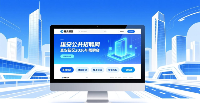 雄安新区2026年春风行动 招聘会 疏解央企二三级子公司_招聘会