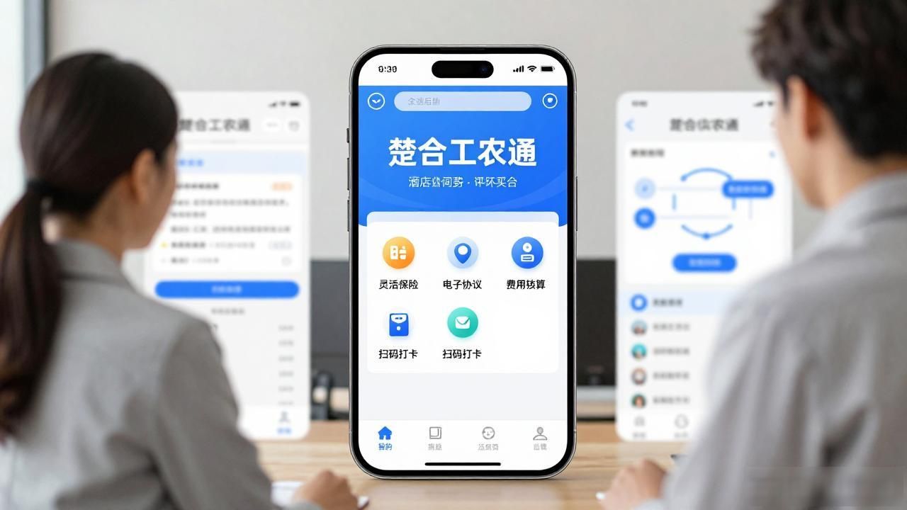 酒店综合体后勤招工平台_招工_楚合工农通服务平台