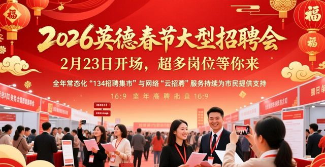 招聘会_英德春节大型招聘会 2026年 家门口就业招聘月